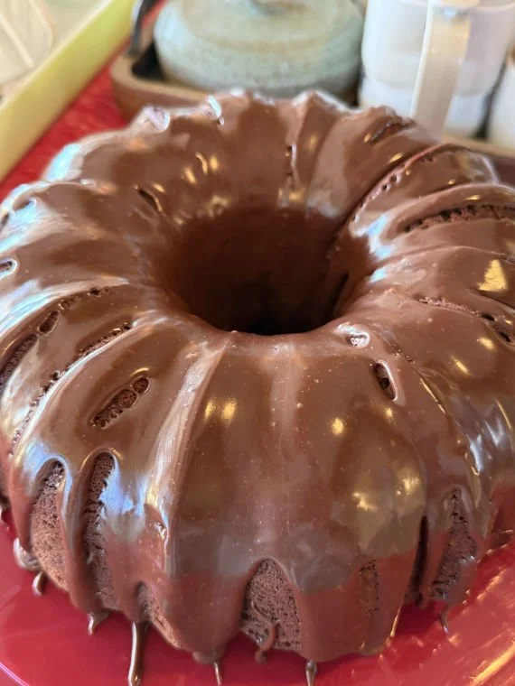 Chocolate Sour Cream Bundt Cake