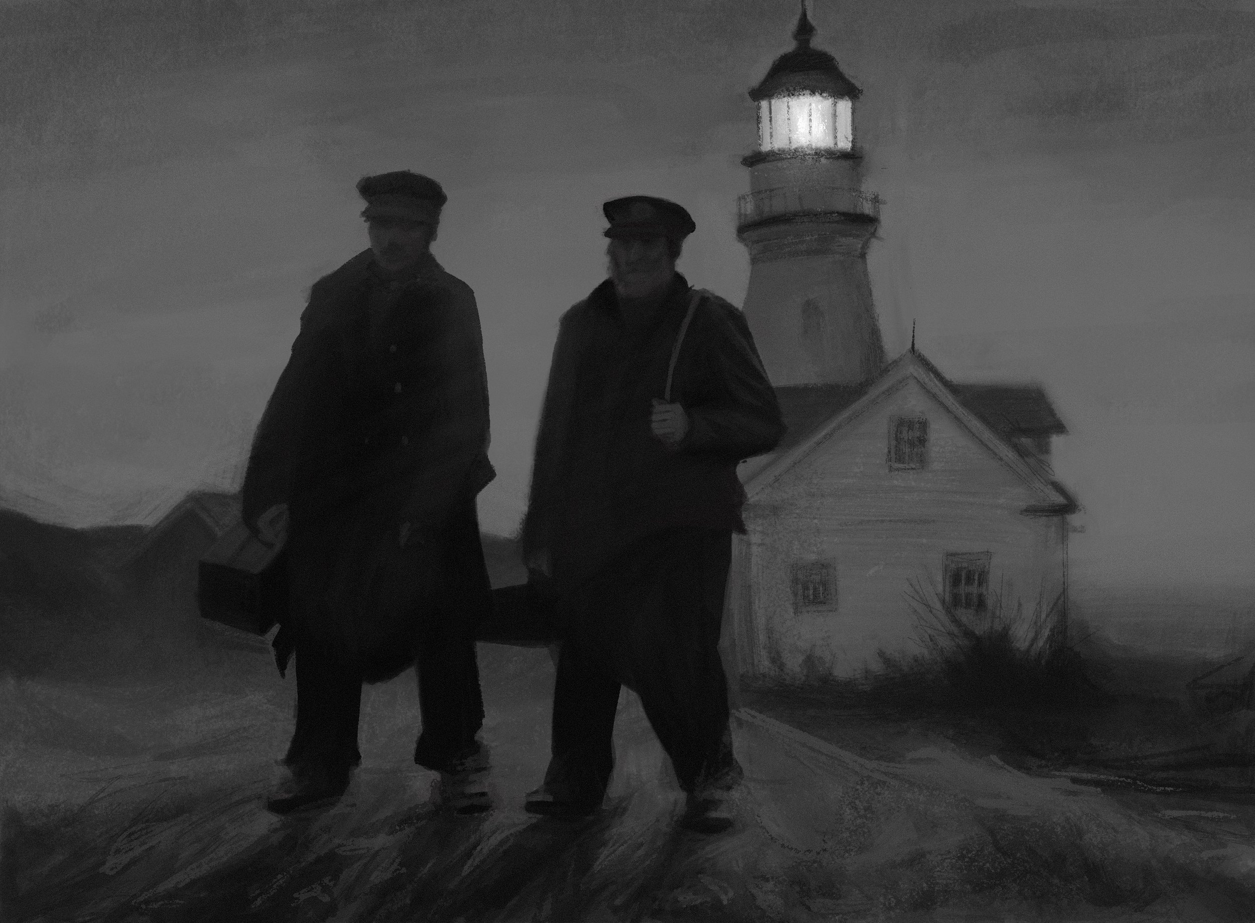 the lighthouse
• digital painting