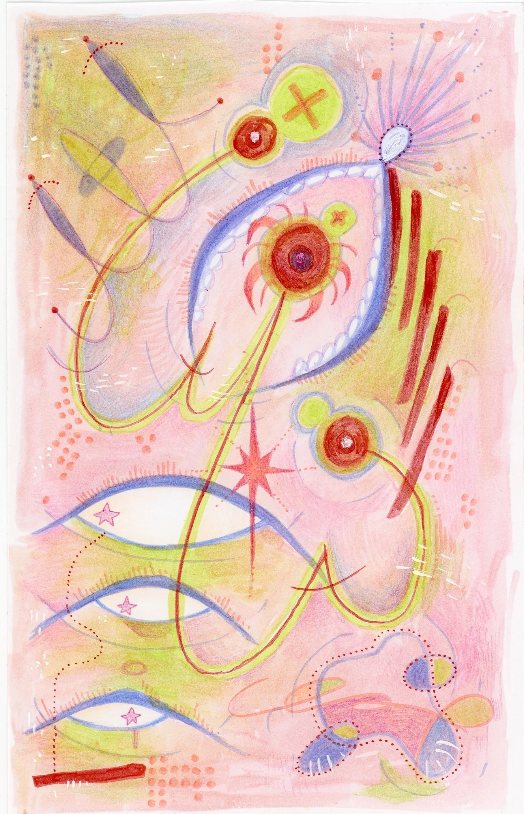 artemis 
• 6" x 9.5"
• colored pencil, alcohol ink markers