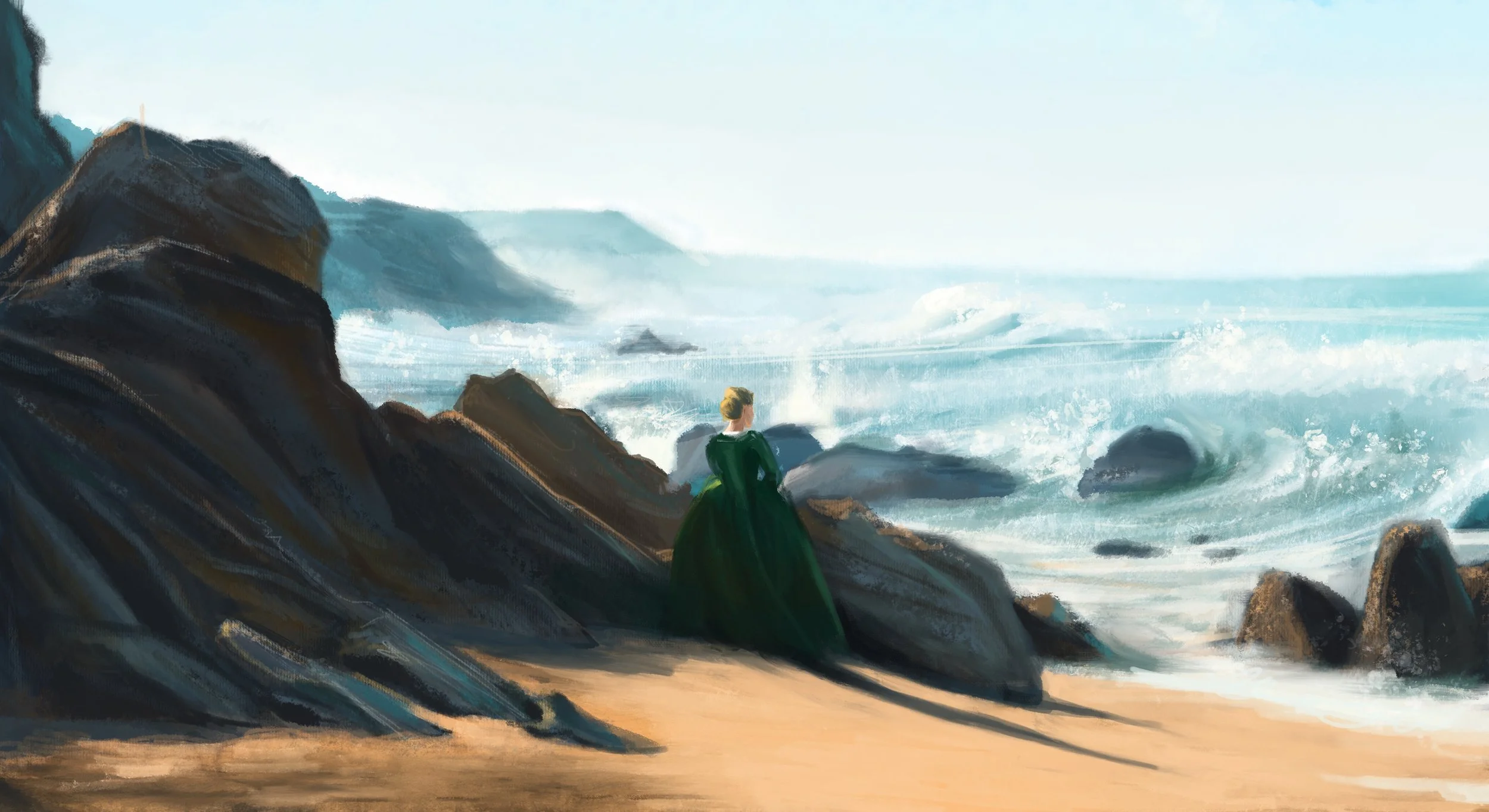 portrait of a lady on fire
• digital painting