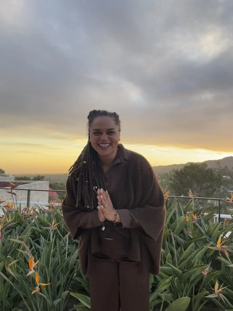 Founder of ALIGN Agency – women-led nonprofit consulting and event planning in Nevada, outdoors at sunset in community-focused setting