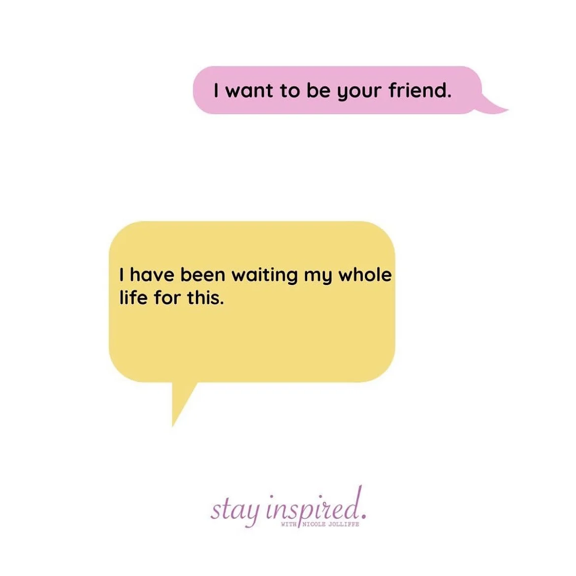 And I said to my body&hellip;.I want to be your friend 💕

Forever trying to be a friend to myself. 🩷

Forever trying to speak to myself the way I do others.🩷

Forever learning how to respect my body rather than hate it. 🩷

Forever learning to lov