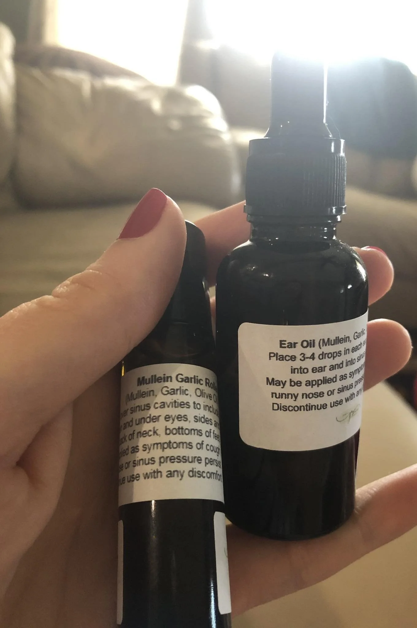 Mullein Garlic Ear Oil Dropper