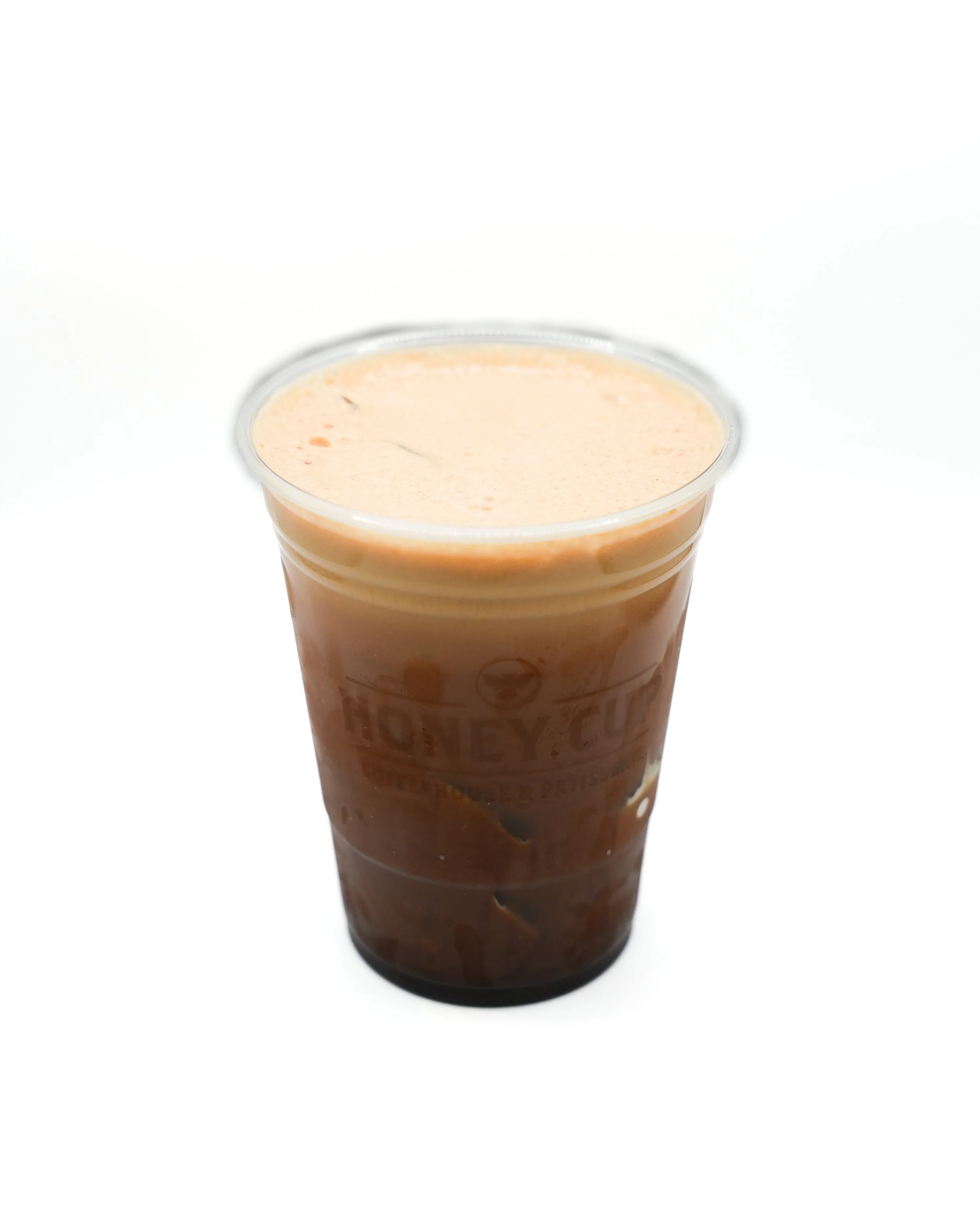 Iced Brown Sugar Cinnamon Freddo Espresso Bold, freshly brewed espresso shaken until perfectly frothy, poured over ice, and finished with brown sugar and cinnamon