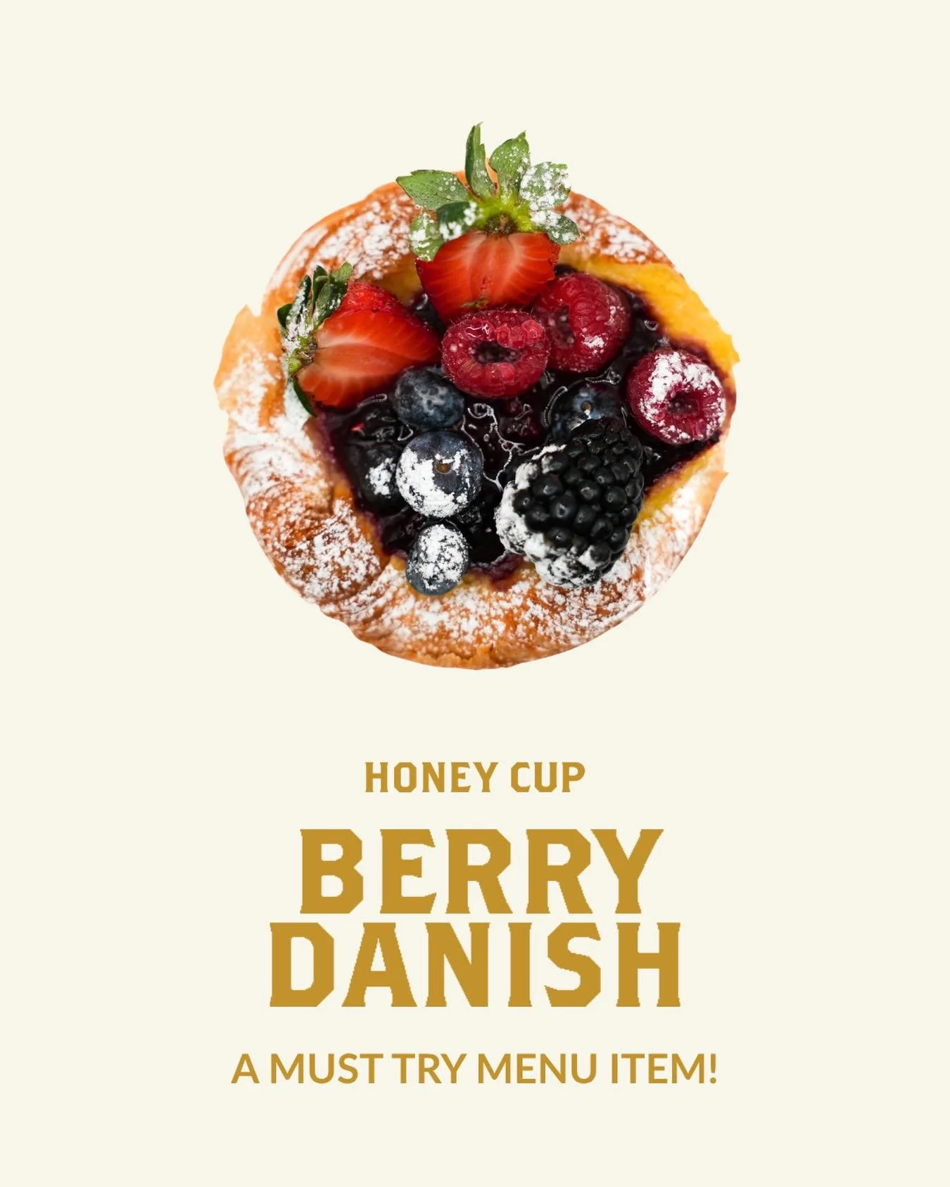 This is your sign to stop scrolling and get the berry danish 🍓👀⁠
⁠
Trust us&hellip; it tastes even better than it looks.⁠
⁠
See you soon 💛 🍯✨⁠
⁠
#HoneyCup #Coffee #CoffeeShop #SupportLocal