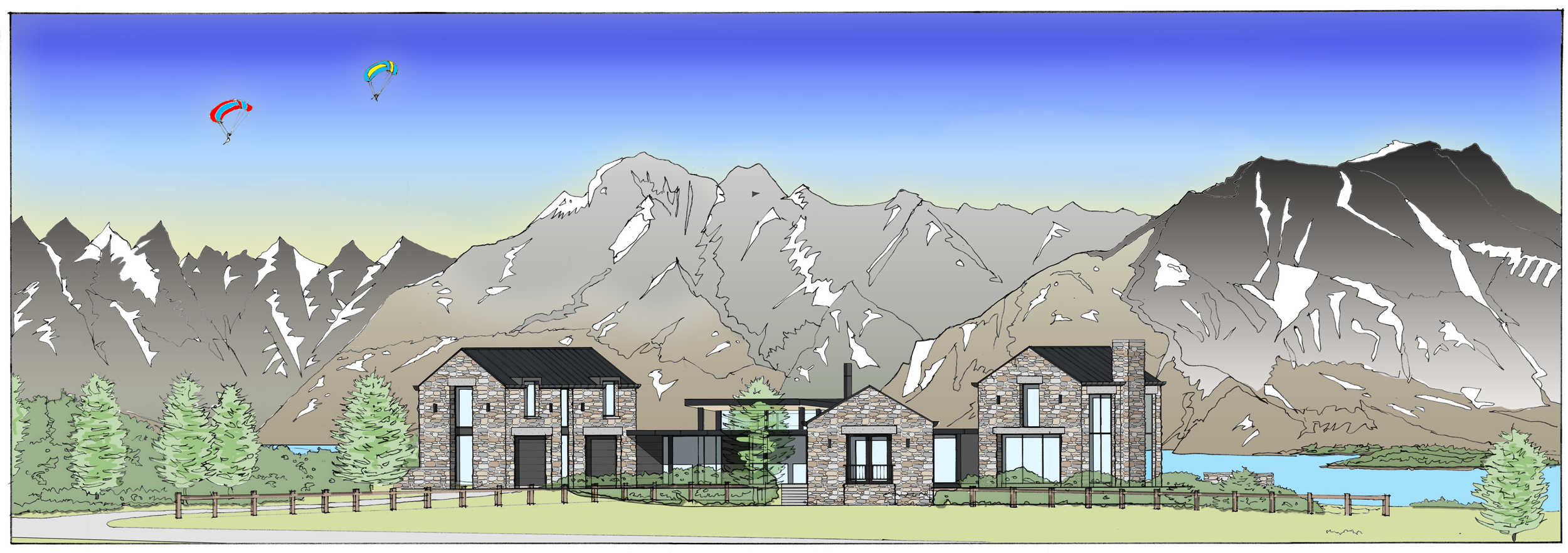 Closeburn Lodge, Closeburn Station, Lake Wakatipu, Francis Whitaker, Phil Spencer, New Zealand's Best Homes