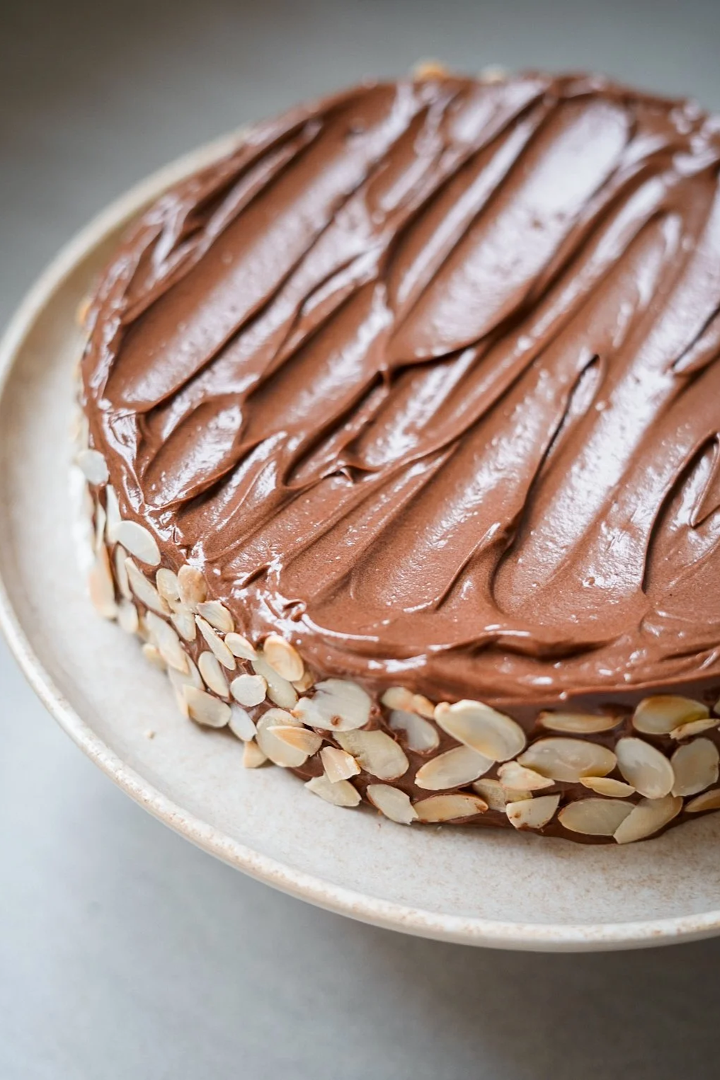 Julia Child’s Chocolate Almond Cake
