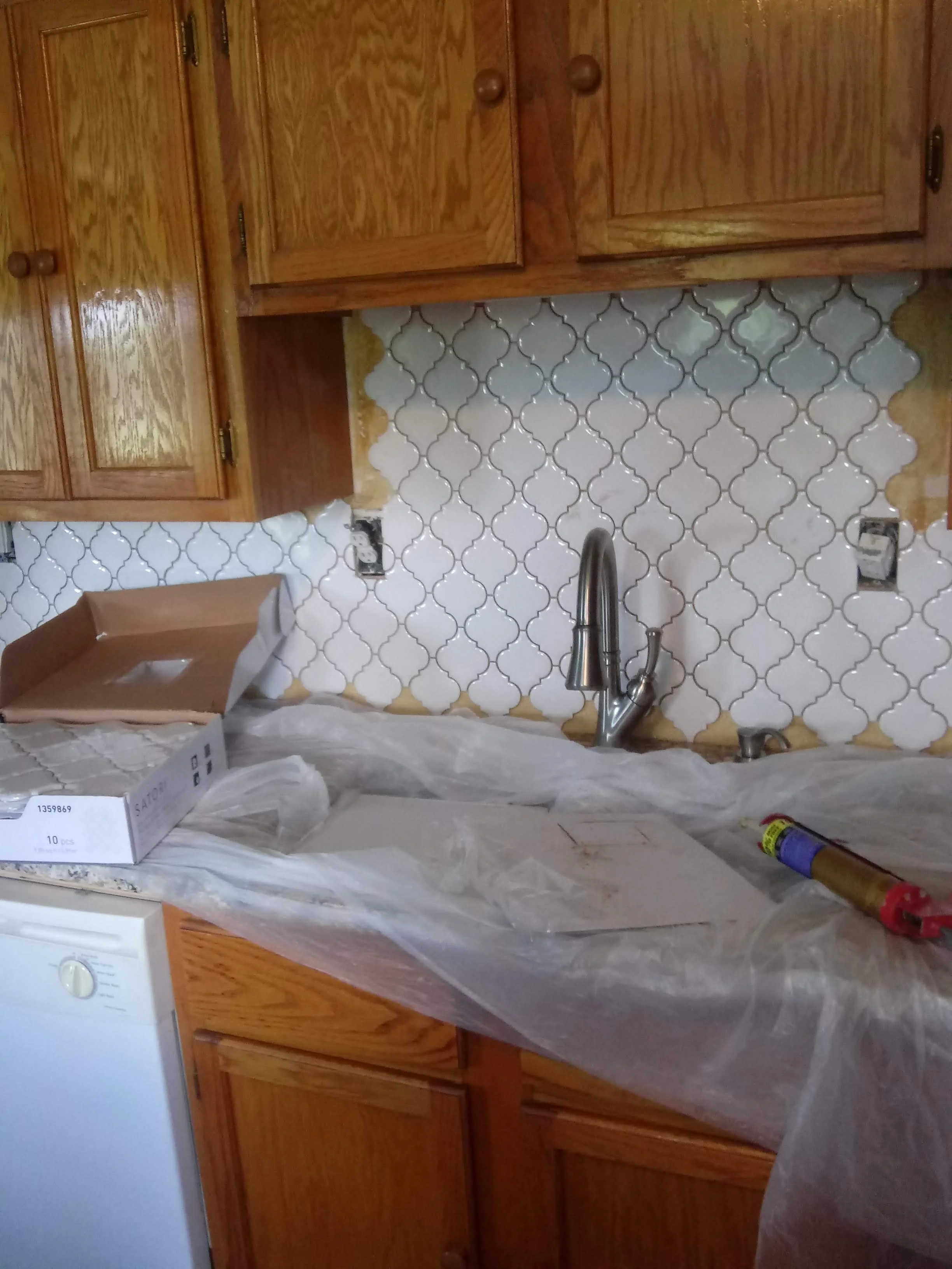 Kitchen Tile Project