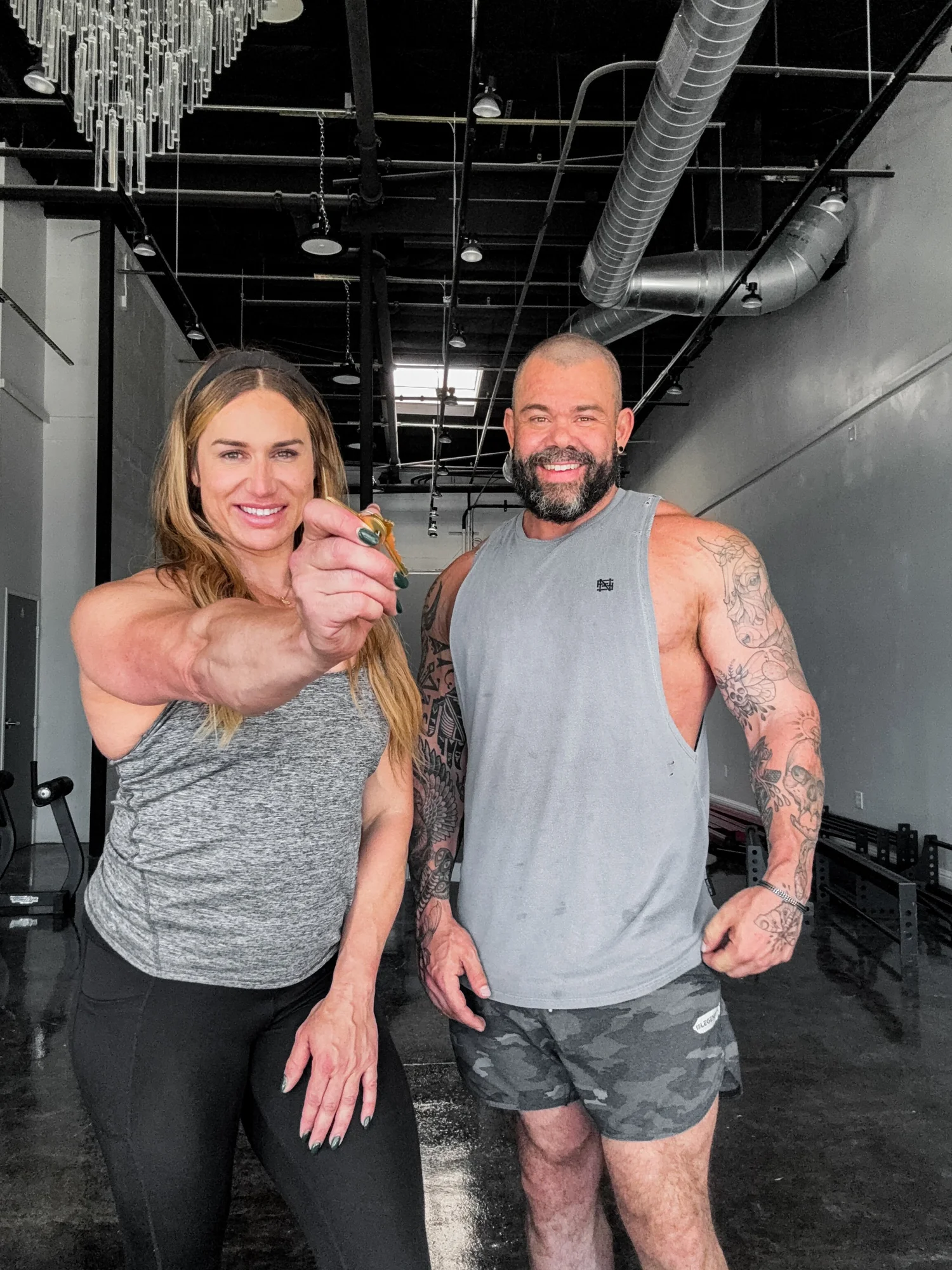 Inside Oak and Iron Gym