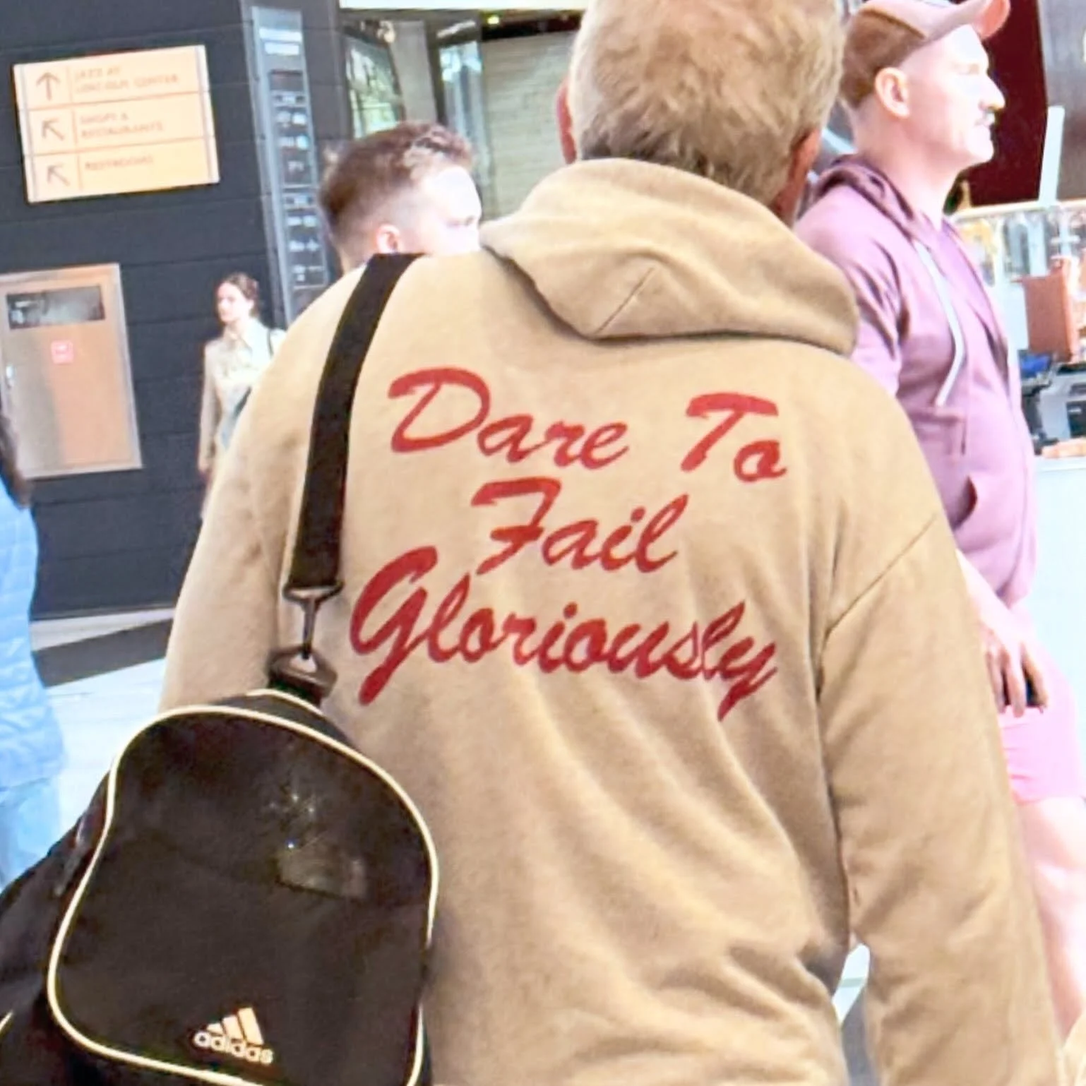 What a wonderful reminder to give life all that you&rsquo;ve got. 
Dare to Fail Gloriously