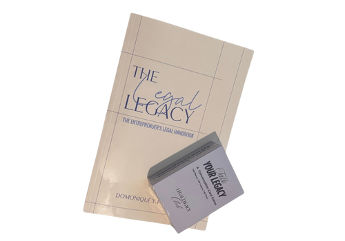 The Legal Legacy: The Entrepreneur’s Legal Handbook + Talk Your Legacy Conversation Cards