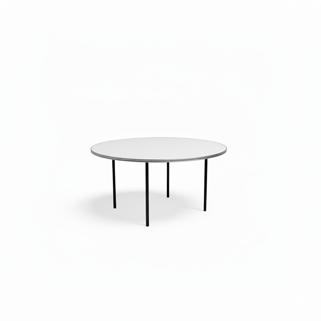 Mesa Redonda Fibra de Vidrio