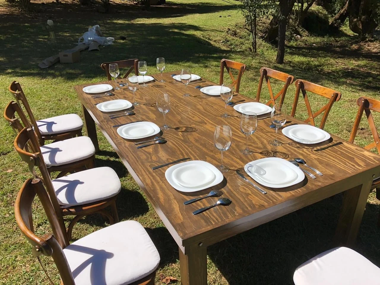 Mesa Rectangular Madera de Pino