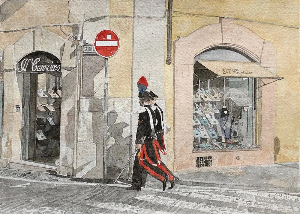 Il Camiciaio, 2019 – 20 x 30 cm