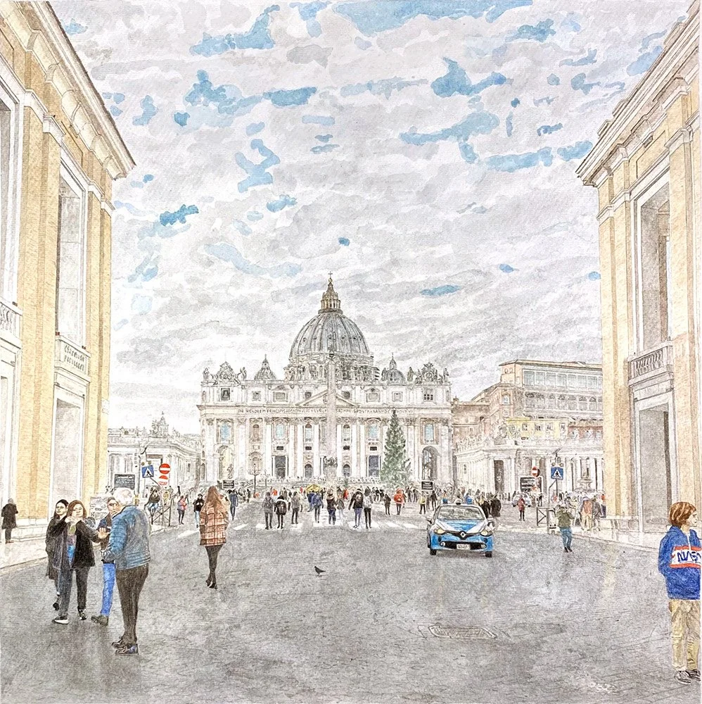 San Pietro, 2020 – 40 x 40 cm
