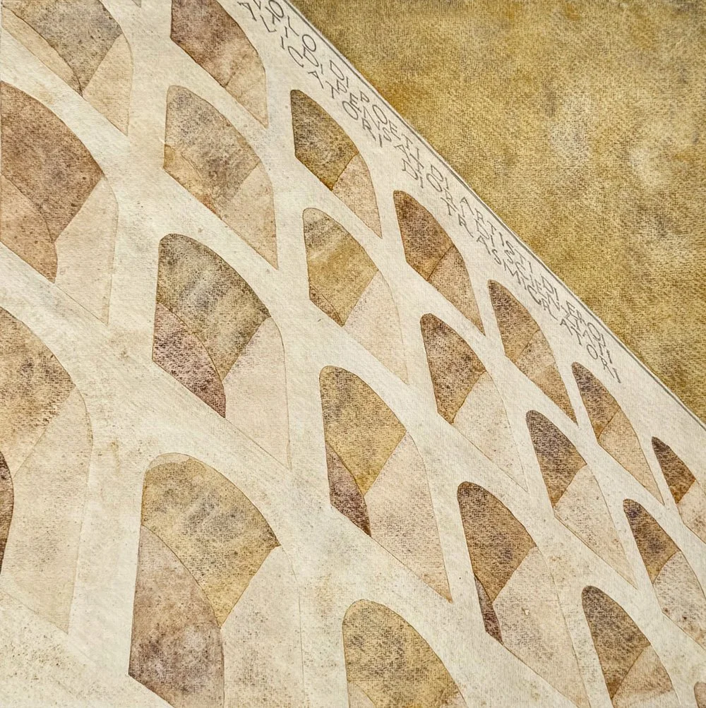 Quadrato, 2025 – 36 x 36 cm– private collection Italy