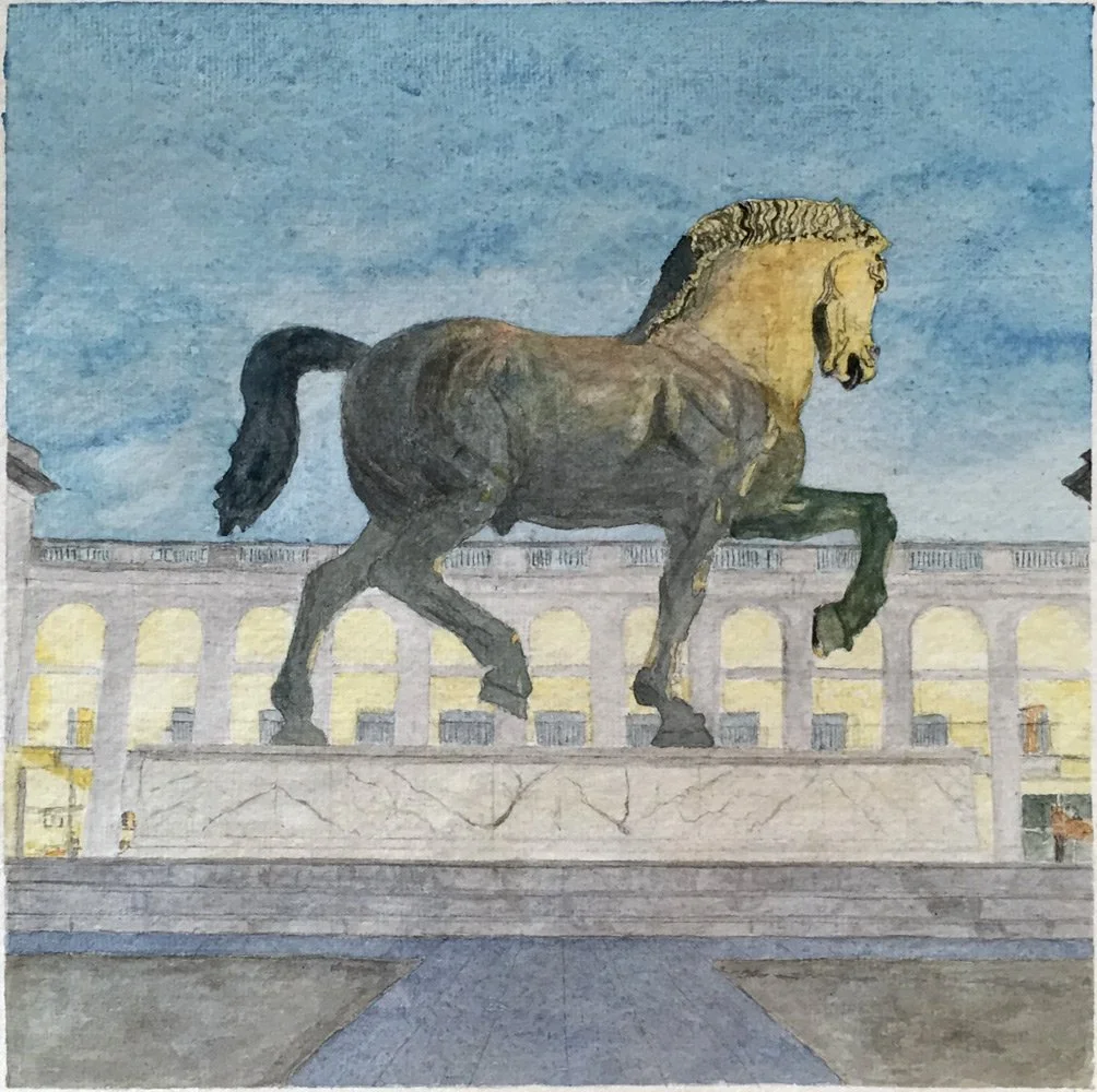 Il cavallo di Leonardo, 2015 – 20 x 20 cm