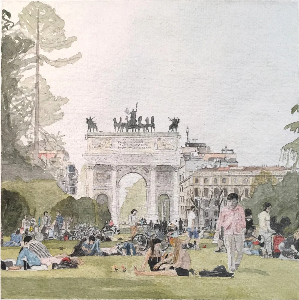 Paix, finished work, 2016 – 20 x 20 cm