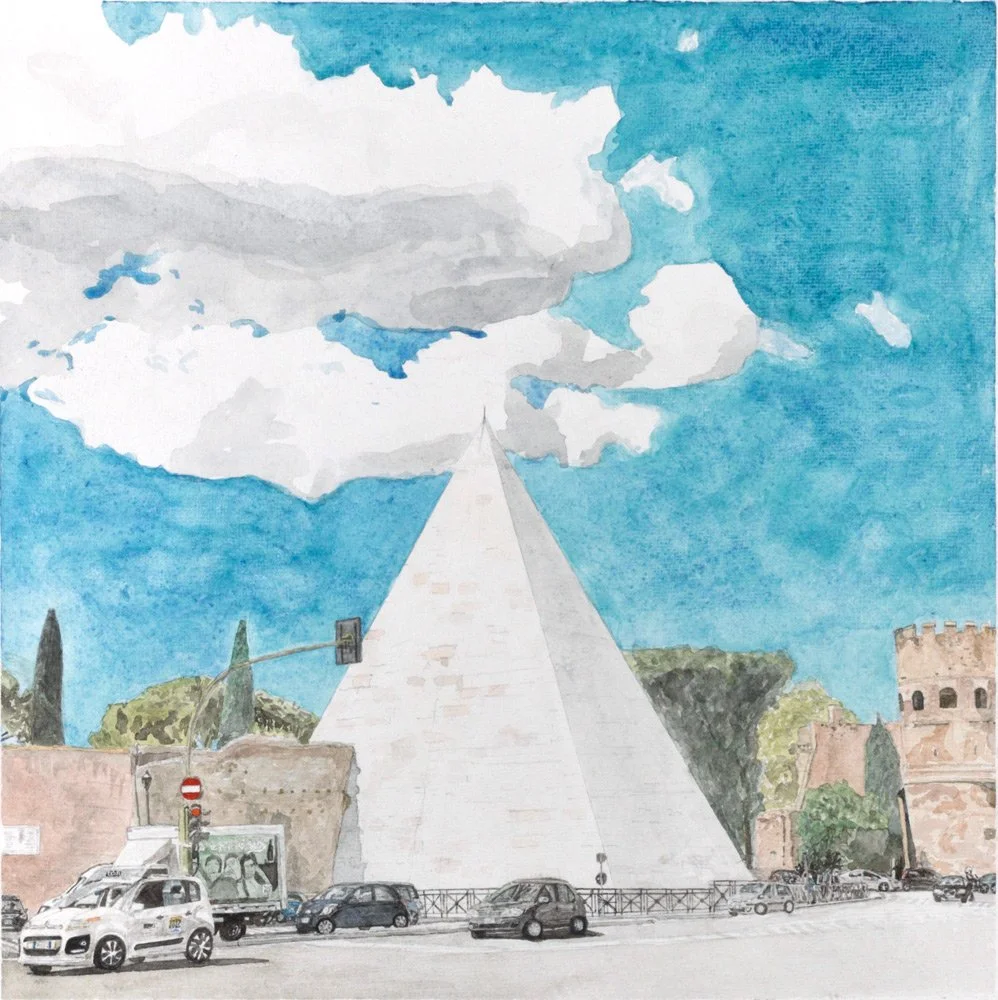 Piramide, 2017 – 30 x 30 cm