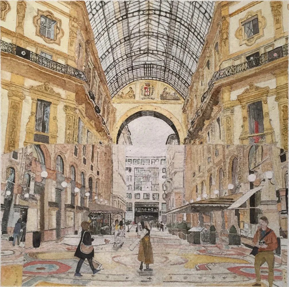 Francesca doing what she does, 2015 – 20 x 20 cm