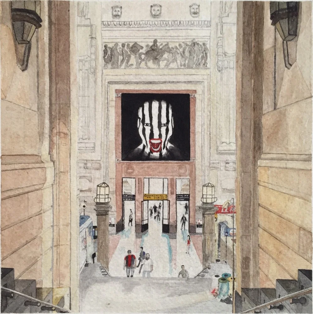 You're late!, 2015 – 20 x 20 cm