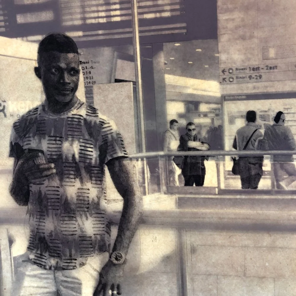 Roma Termini B – photo on lightbox