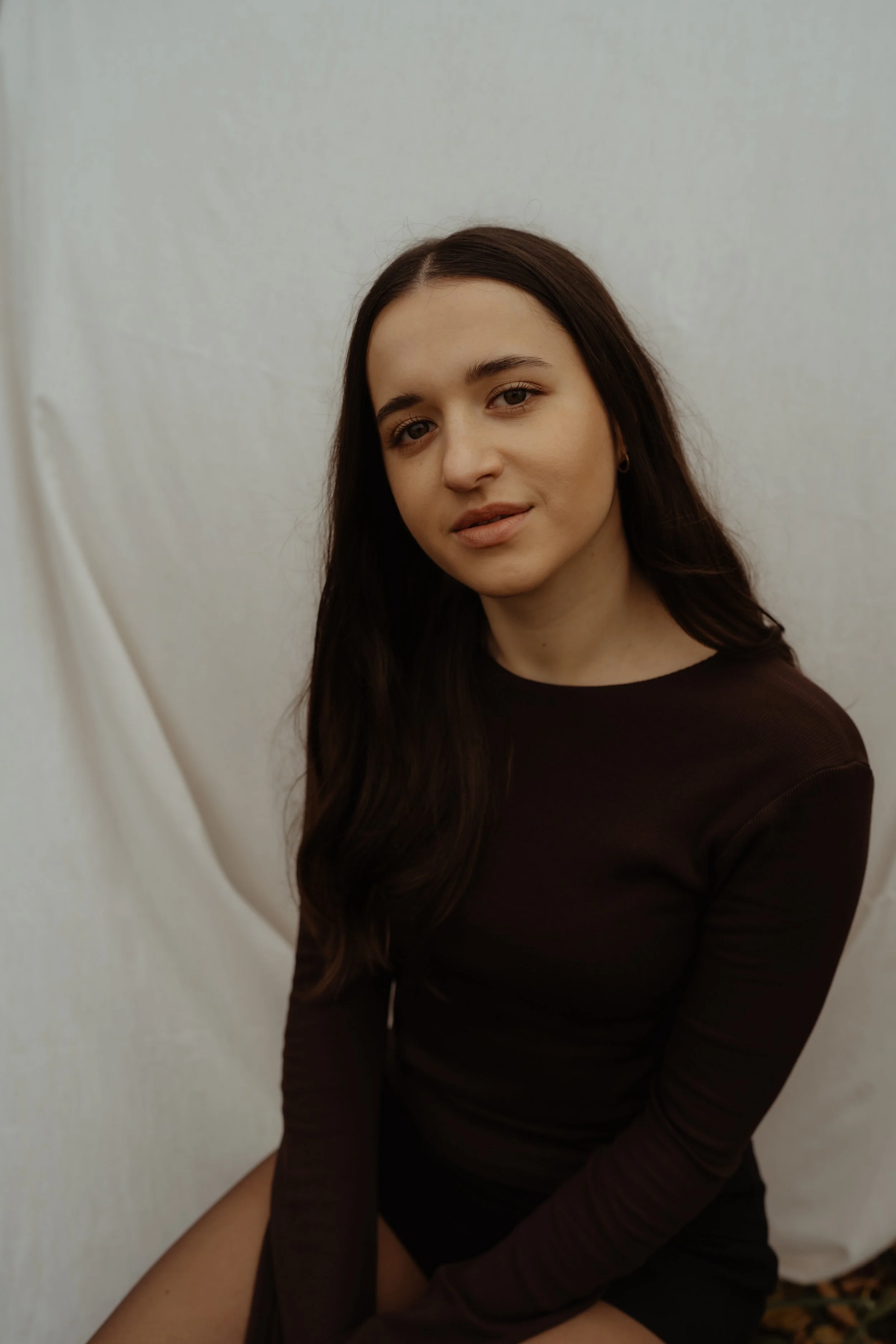 Natürliches Portrait einer Frau in Köln