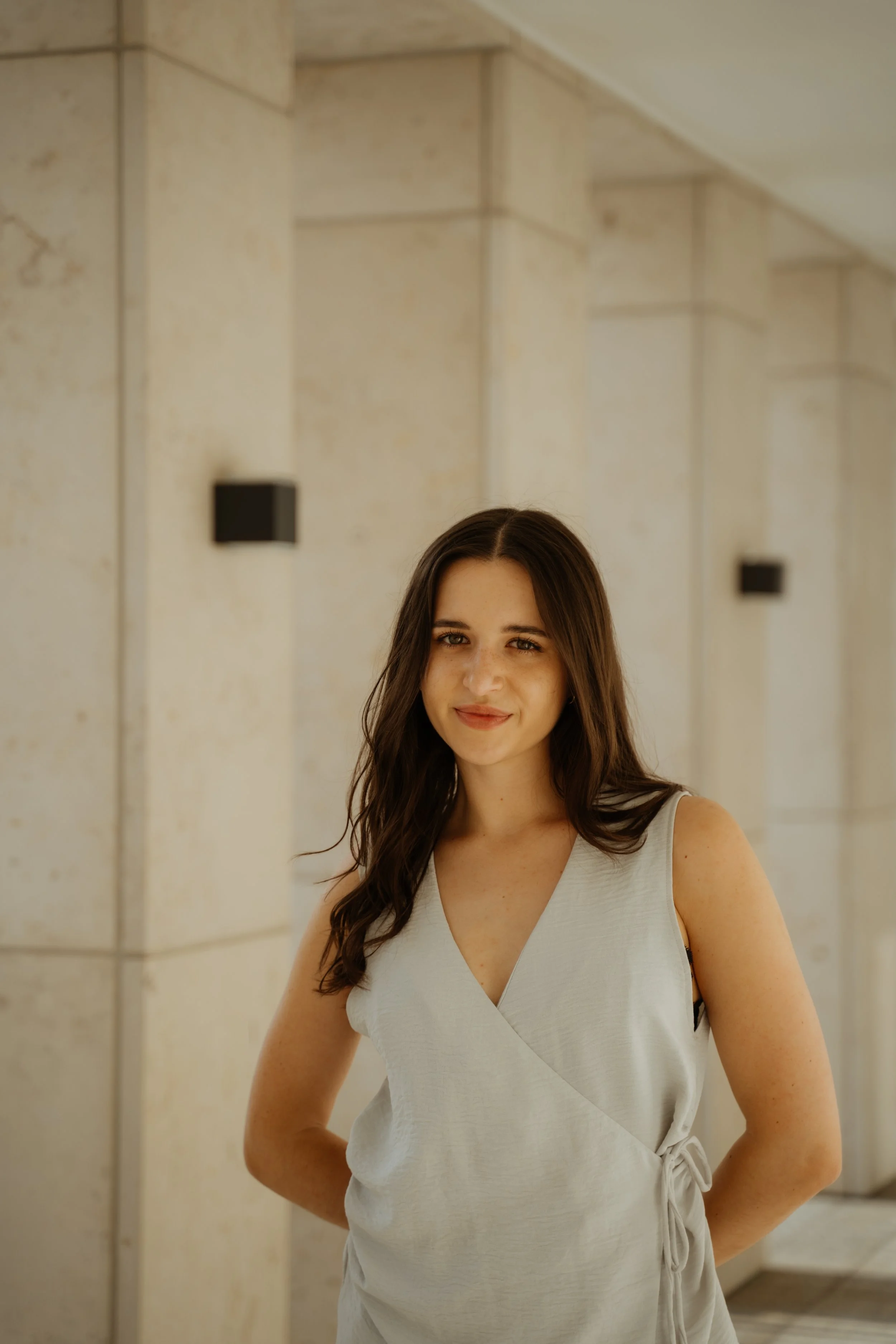 Natürliches Portrait einer Frau in Köln