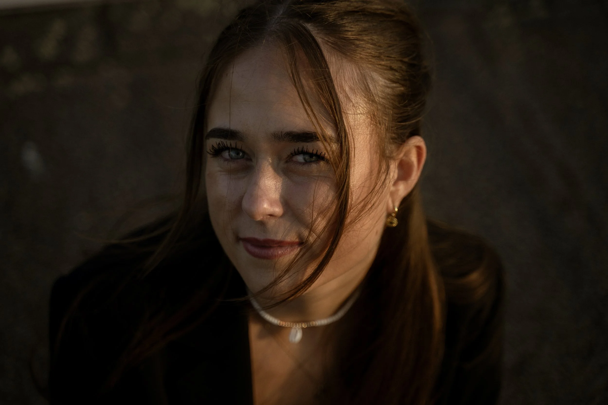 Natürliches Portrait einer Frau in Köln