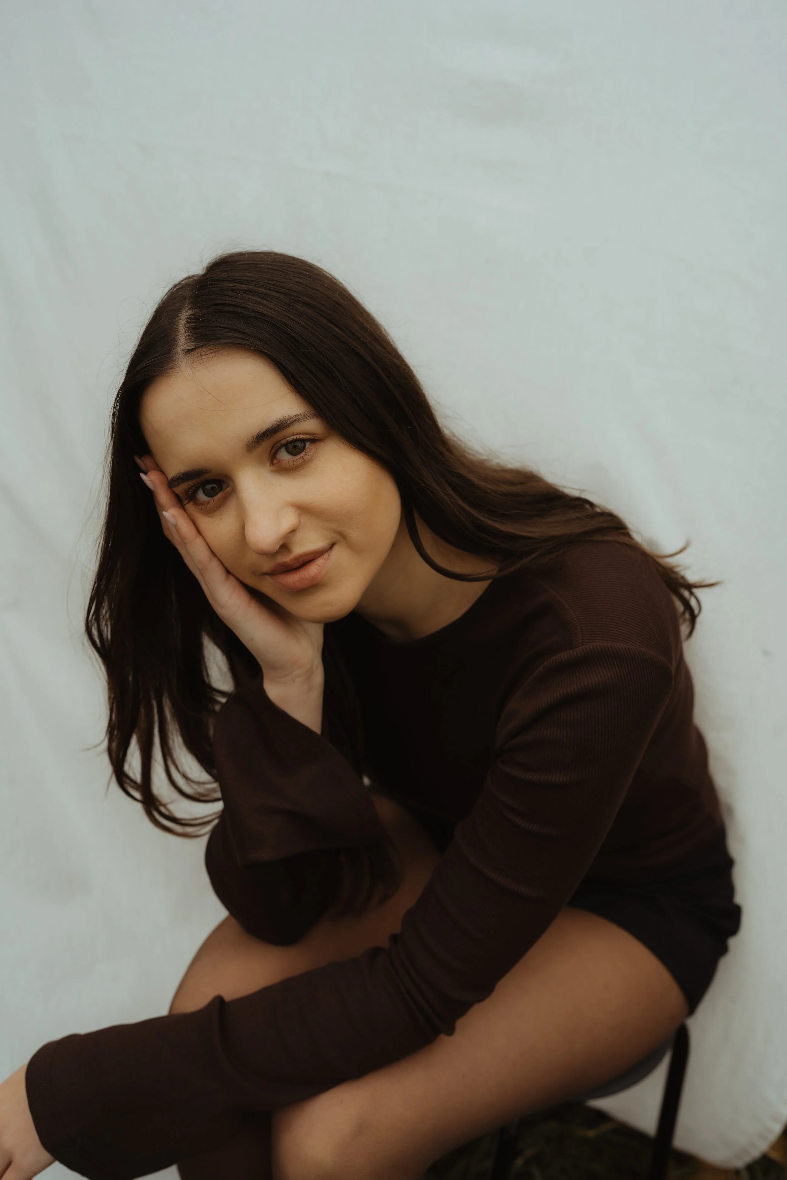 Natürliches Portrait einer Frau in Köln