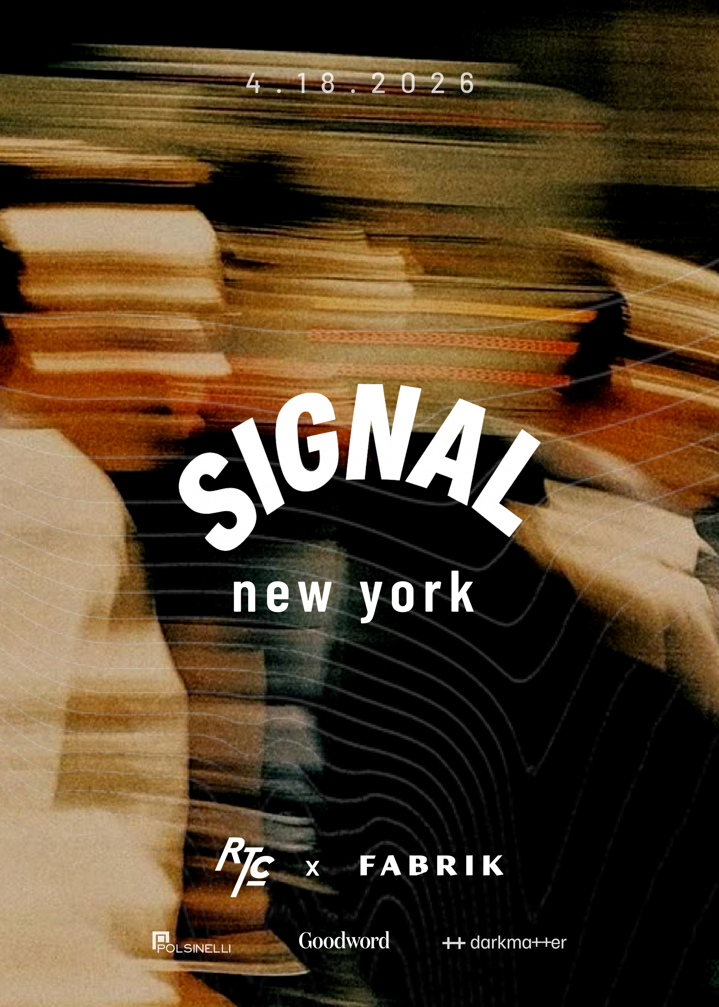 Signal NY 2026 Poster | By Run Tech Club