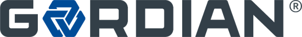 GCORE Guardian logo with stylized blue shield icon