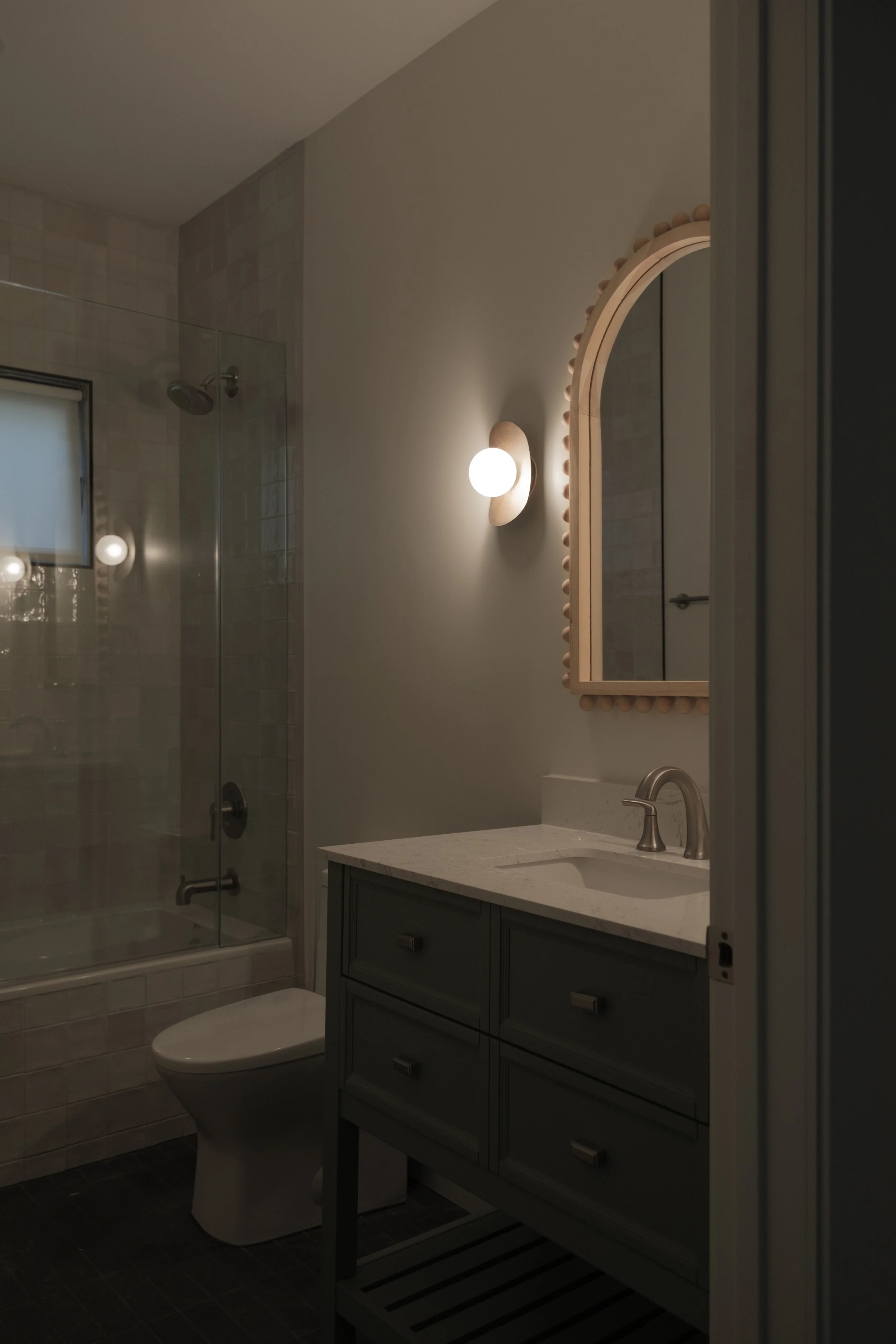 Luxurious home interior details with housing development services by Casitas Development