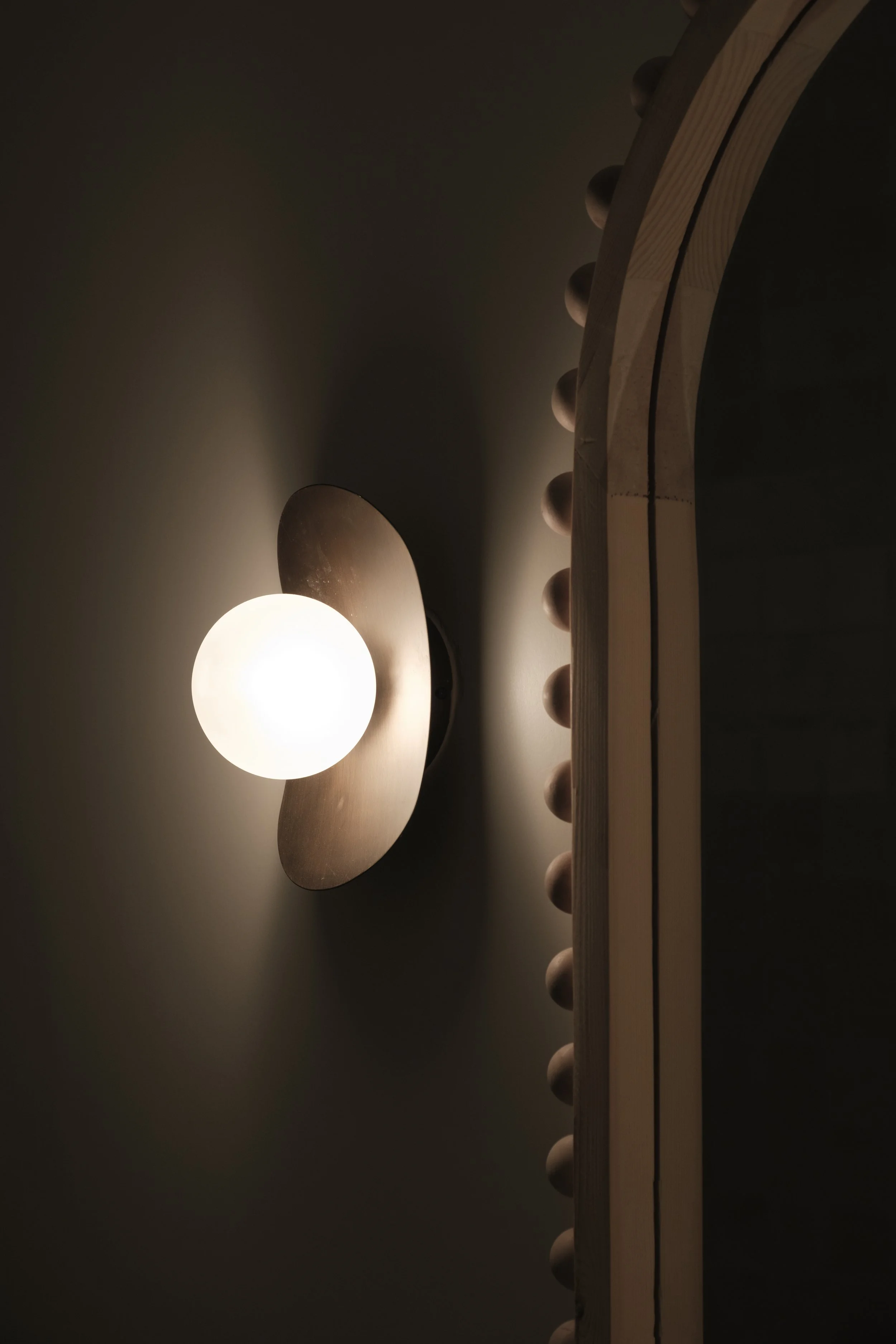 Interior details of a newly constructed project with housing development services by Casitas Development.