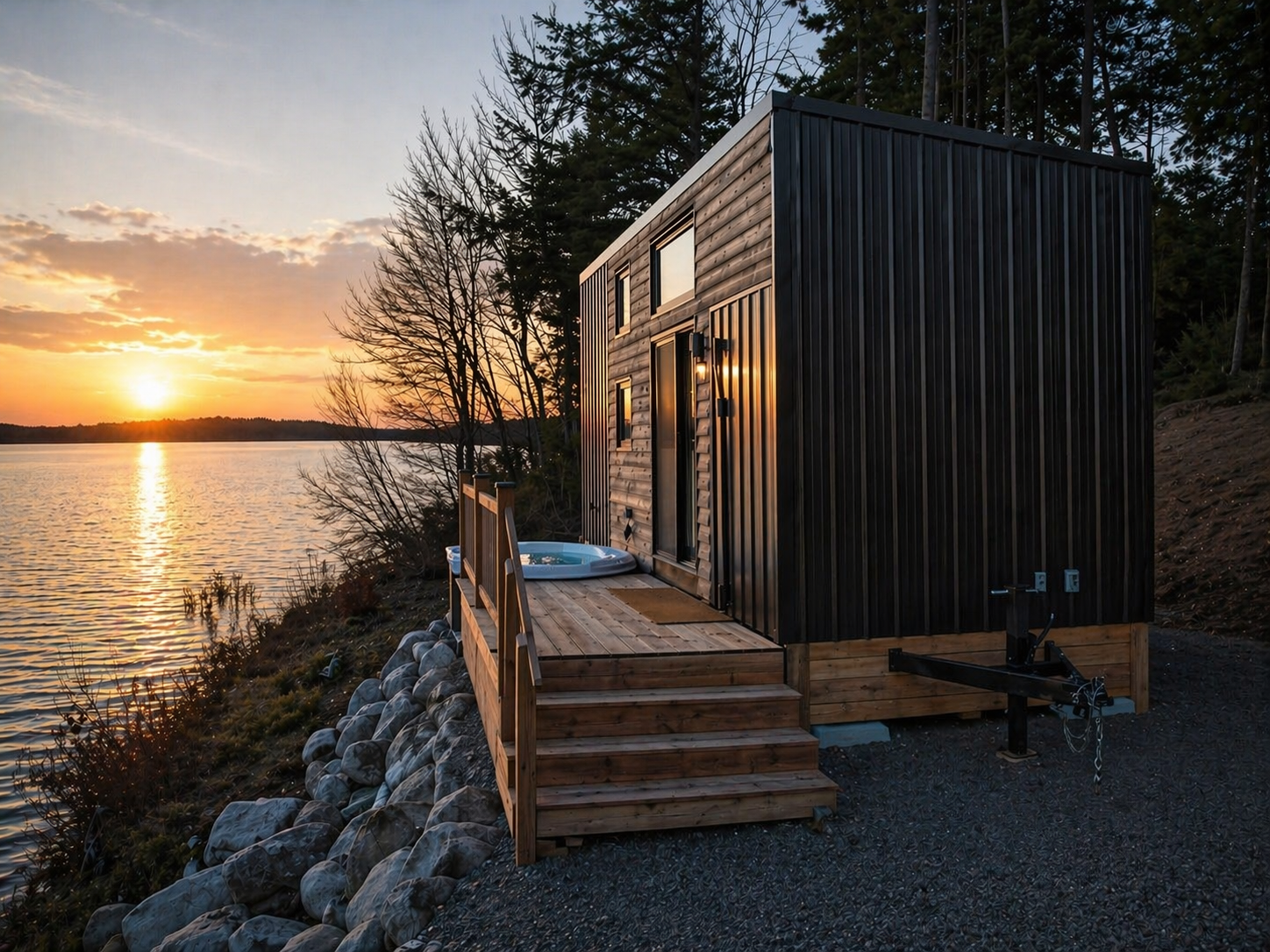 Lakeside Tiny Home ~ Maitland, Nova Scotia