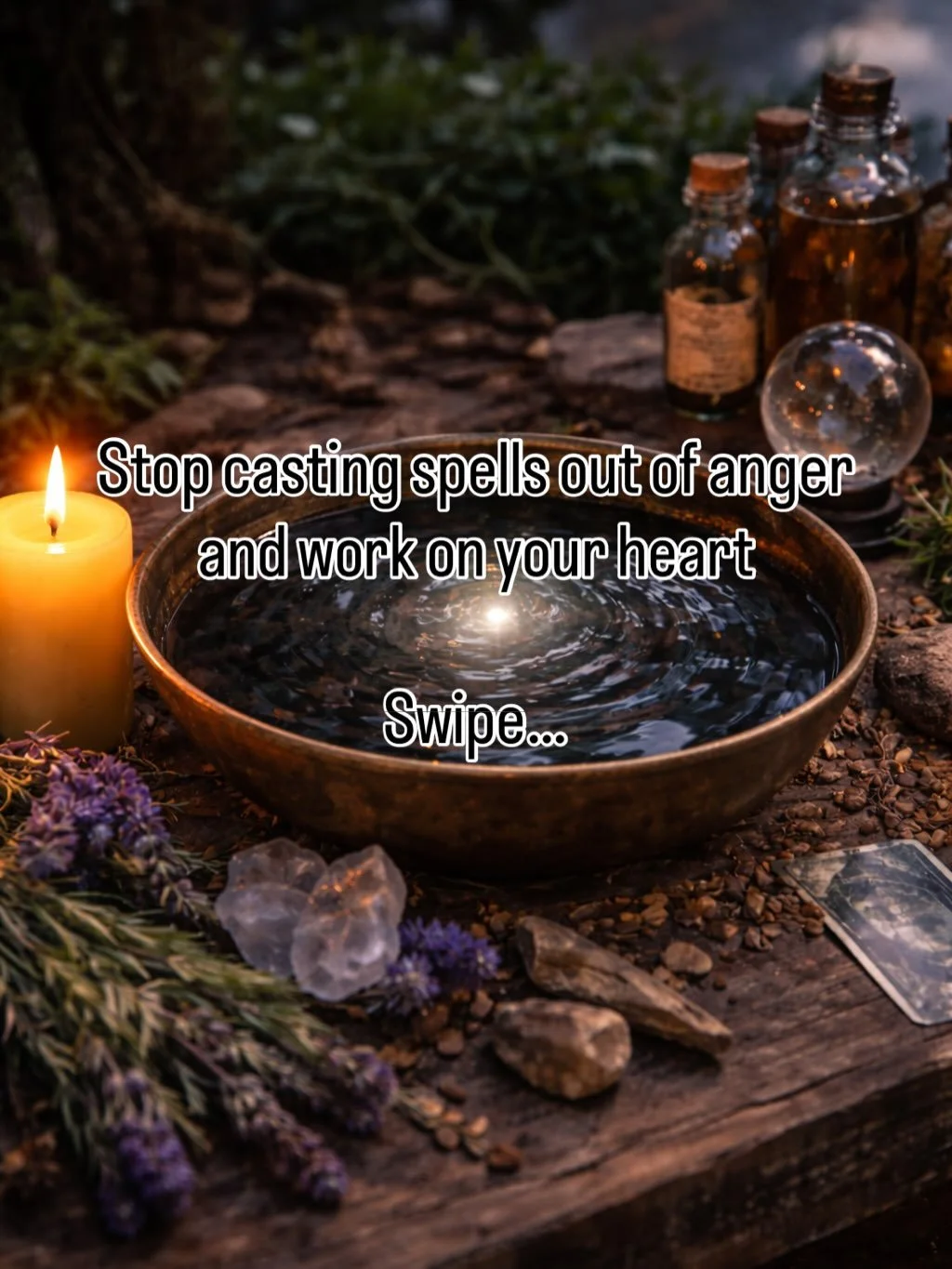 Before you jump into hoodoo, rootwork, or any form of spell work, do the inner work first.

This path is not something to enter lightly. Hoodoo amplifies what you already carry &mdash; your intentions, your wounds, your anger, your love, your lack, y