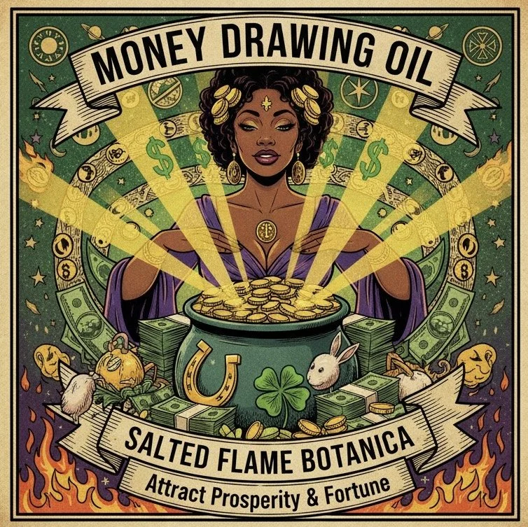 Money Drawing Oil - FAST LUCK