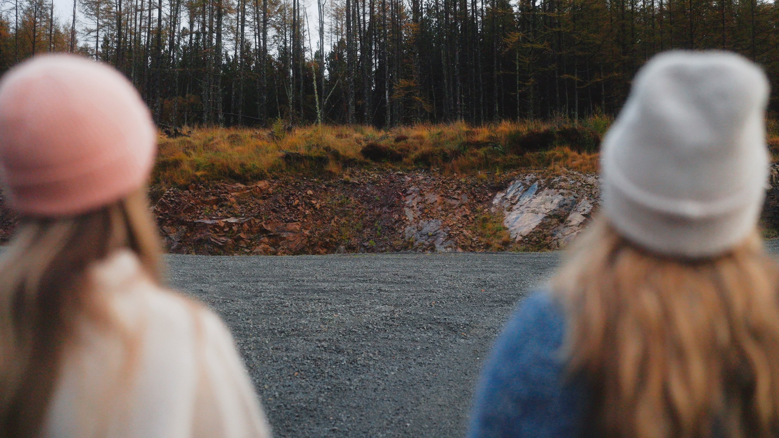  Originally, I wanted this shot to showcase the fork in the road to represent cognitive difference. However, I much prefer this shot because by having both characters on opposite ends of the frame, it clearly defines them as the symbols of cognitive 
