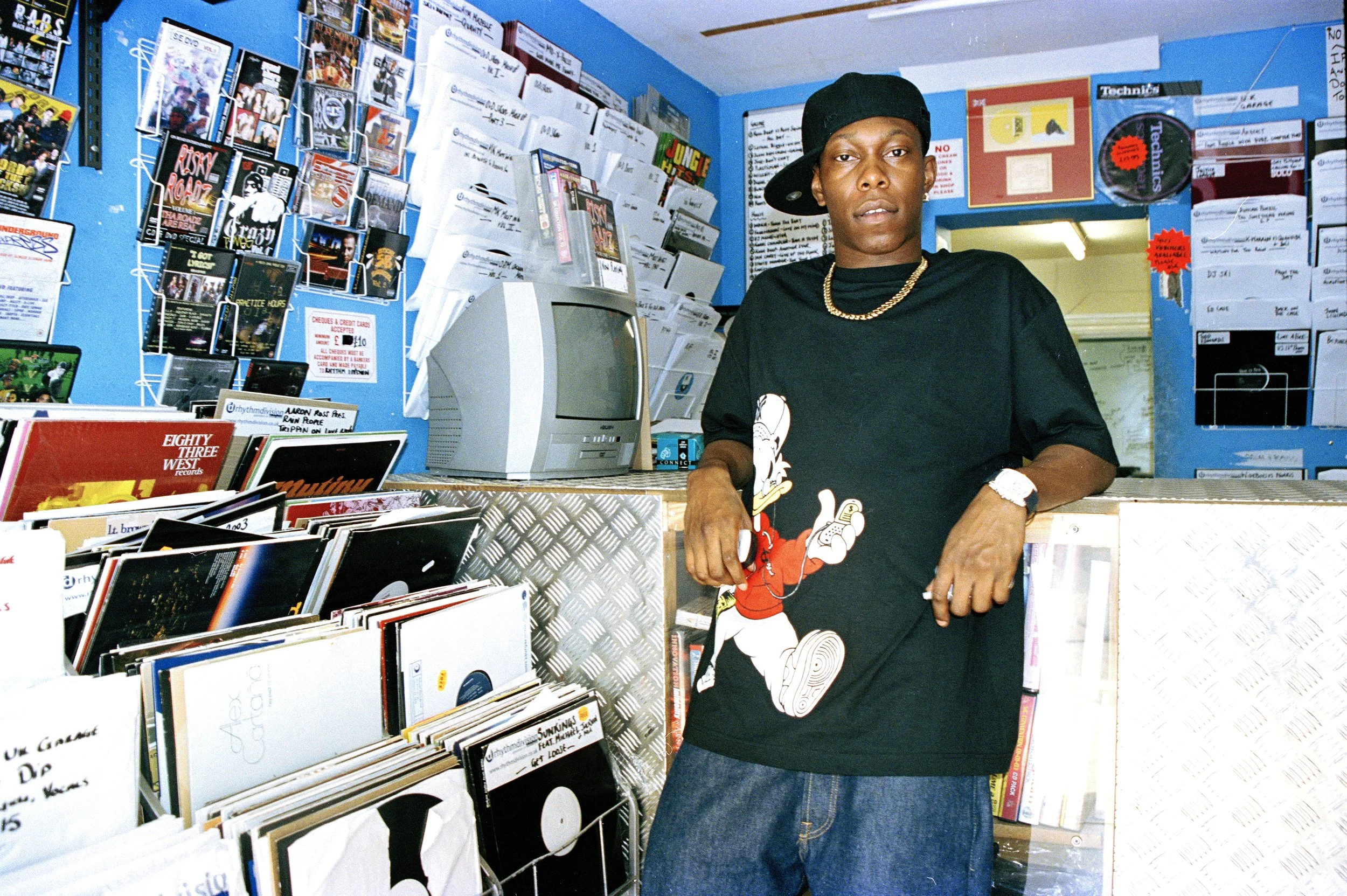Dizzee Rascal at Rhythm Division Records
