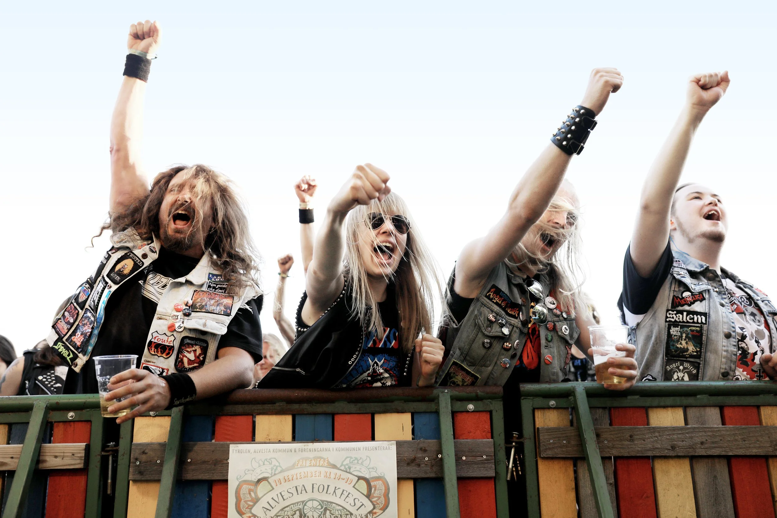 Muskelrock Audience, Sweden