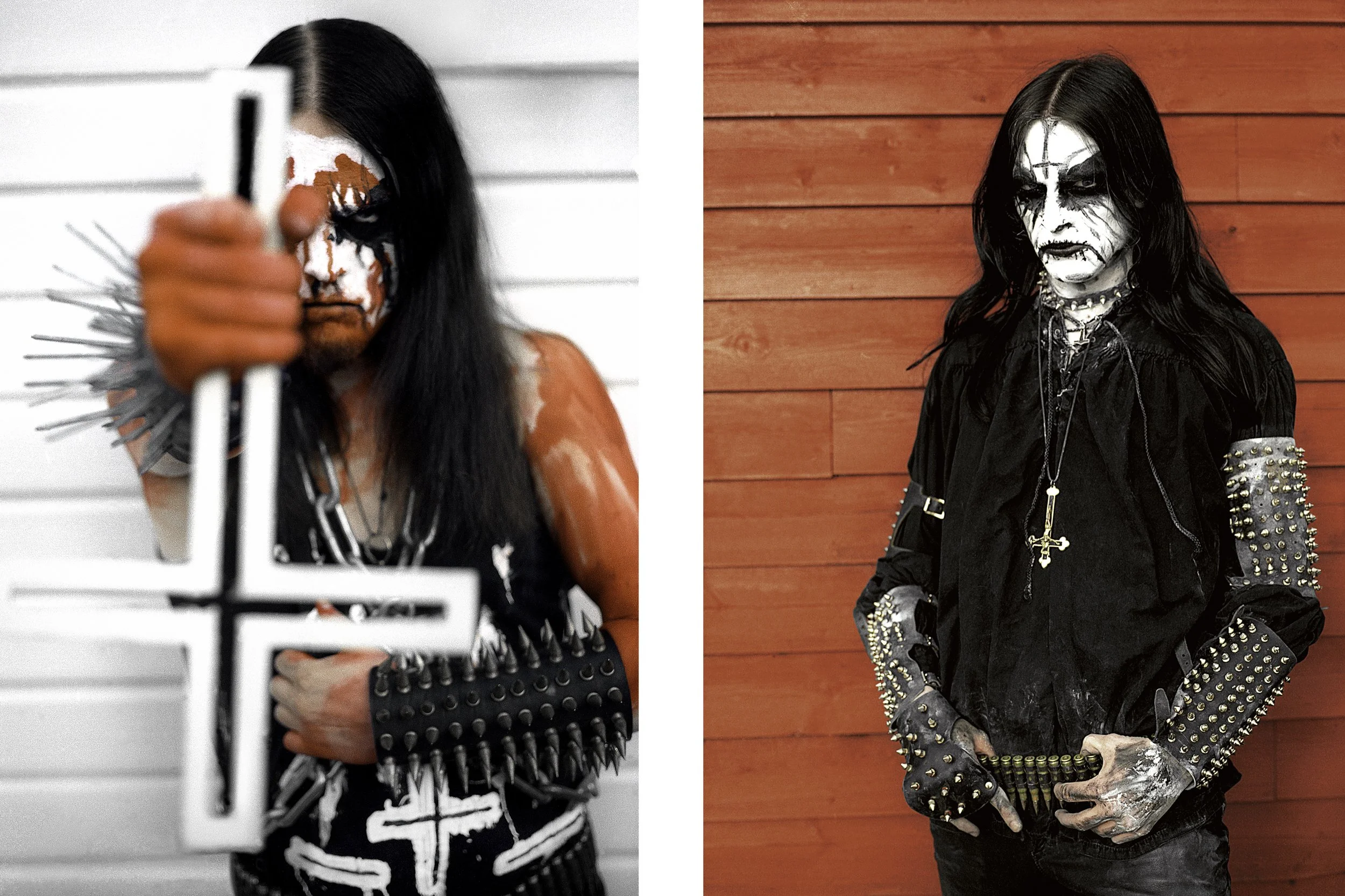 Nattefrost  of Carpathian Forest   /     King ov Hell of Gorgoroth