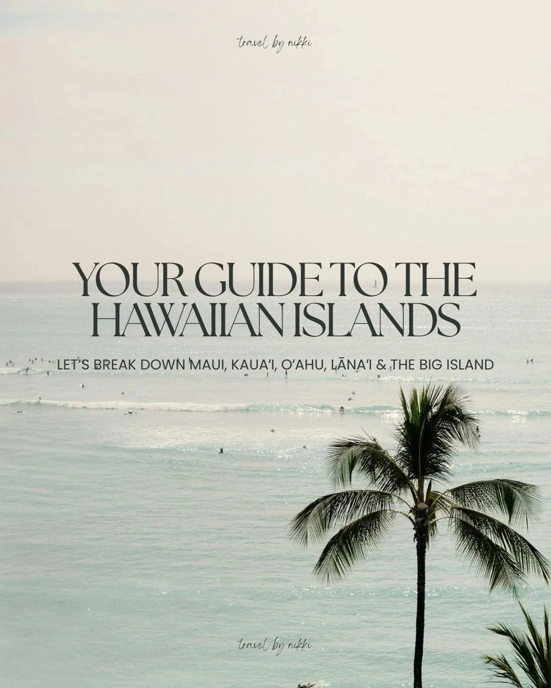 Aloha 🌺 Since I&rsquo;m heading back to Hawaii soon for my second trip (I seriously can&rsquo;t wait!), I thought it was the perfect time to get us all in the island mood. 

There&rsquo;s something about those palm trees, golden beaches, and island 