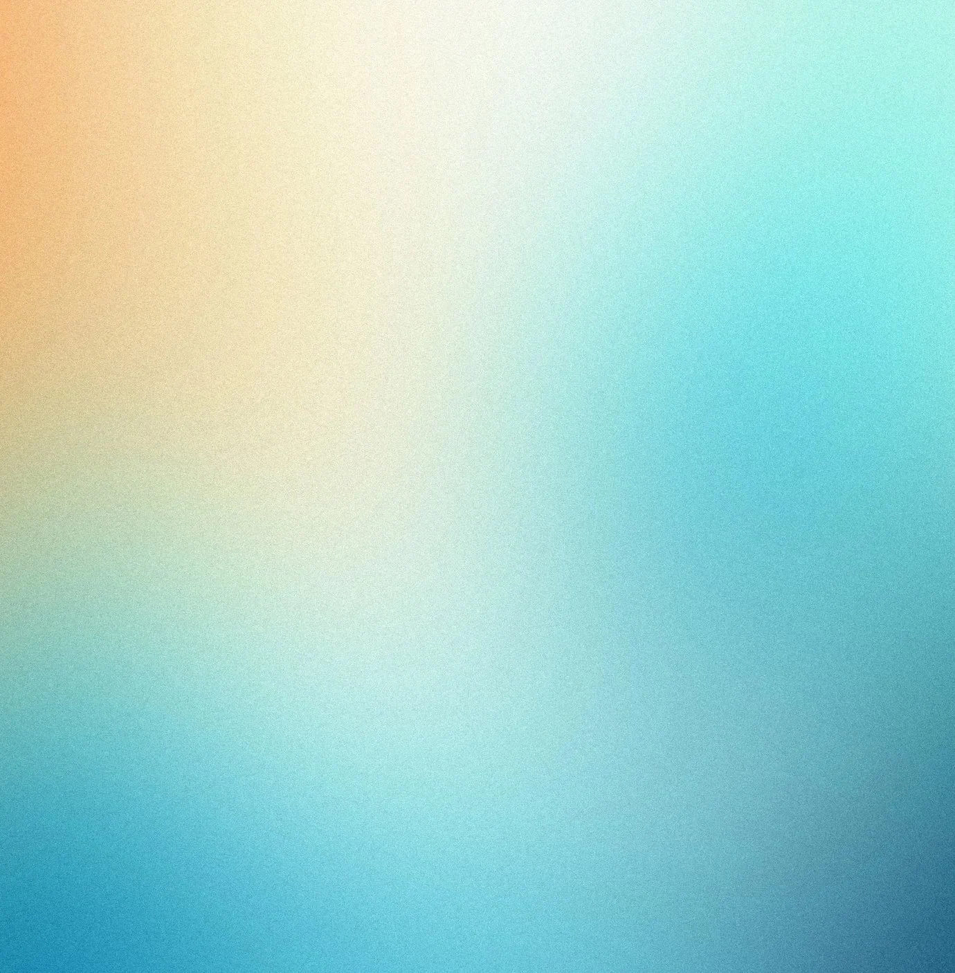 Blurred gradient background with shades of orange, yellow, blue, and teal.
