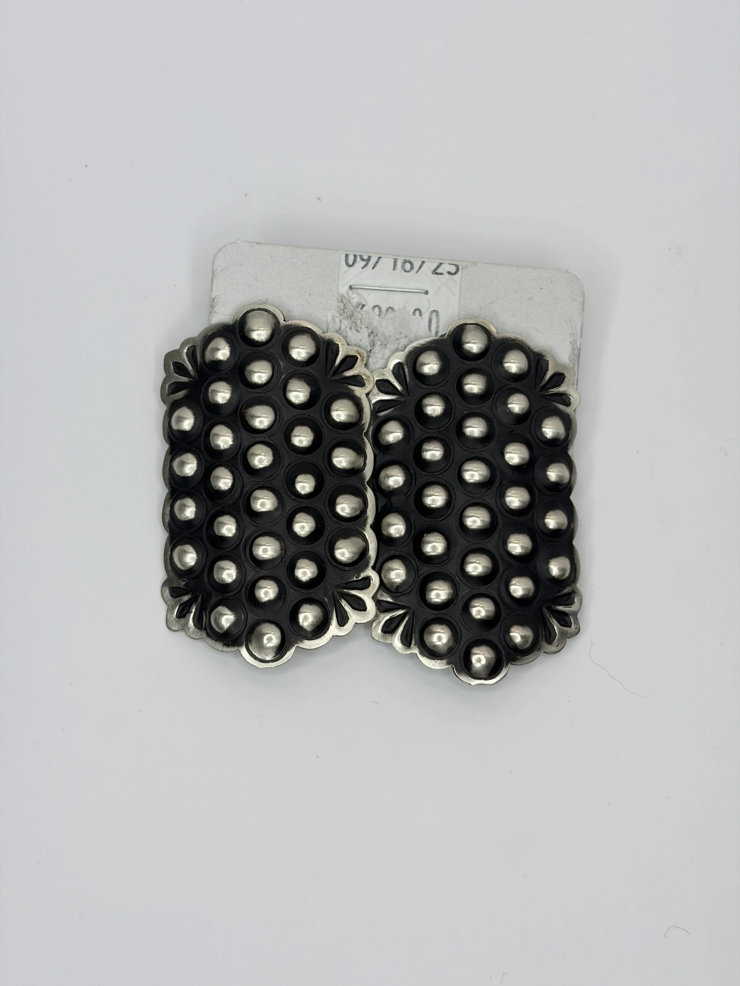 Sterling Silver Cluster Stud Earrings