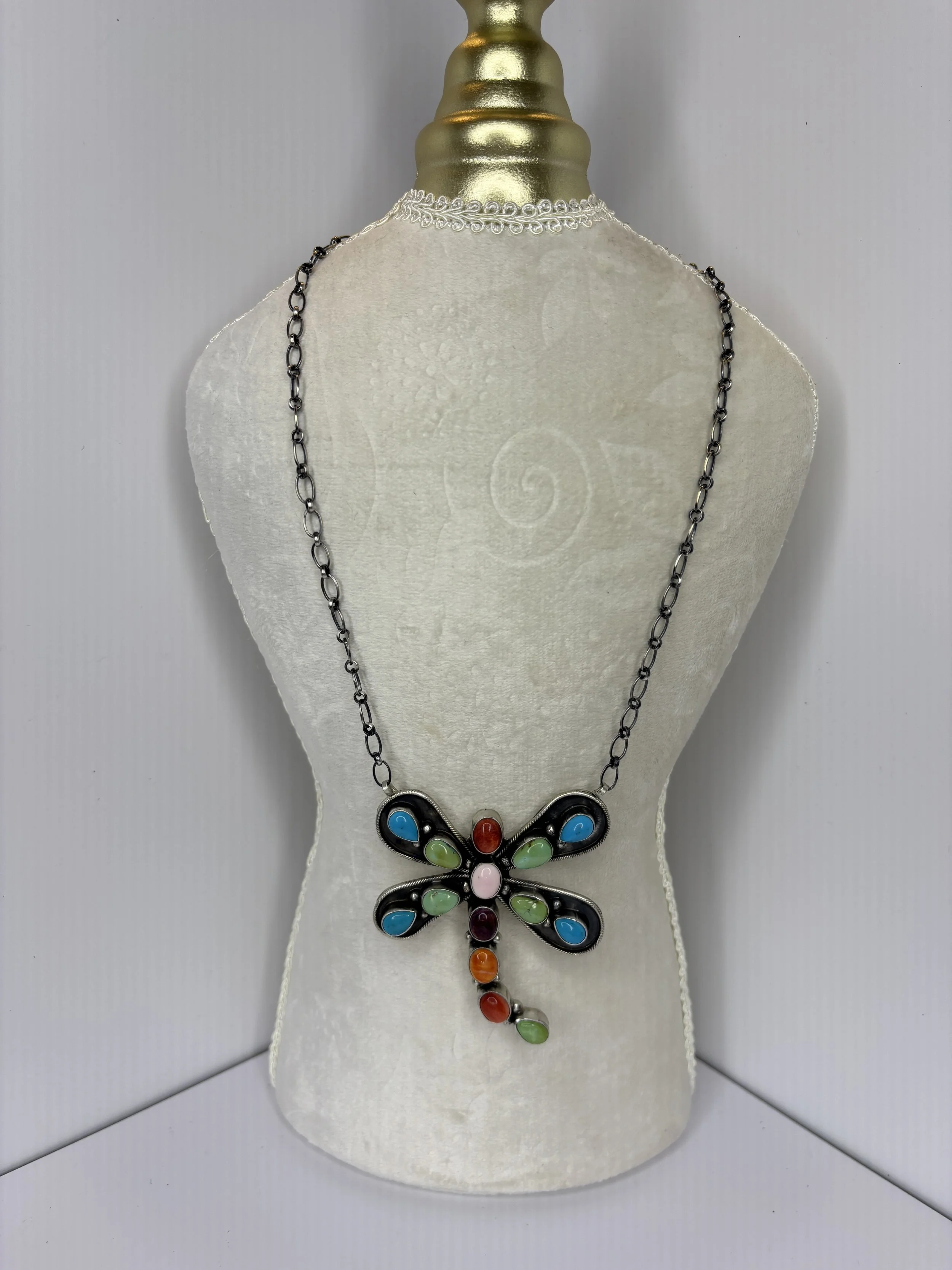 Firefly Turquoise Multi-Stone Necklace