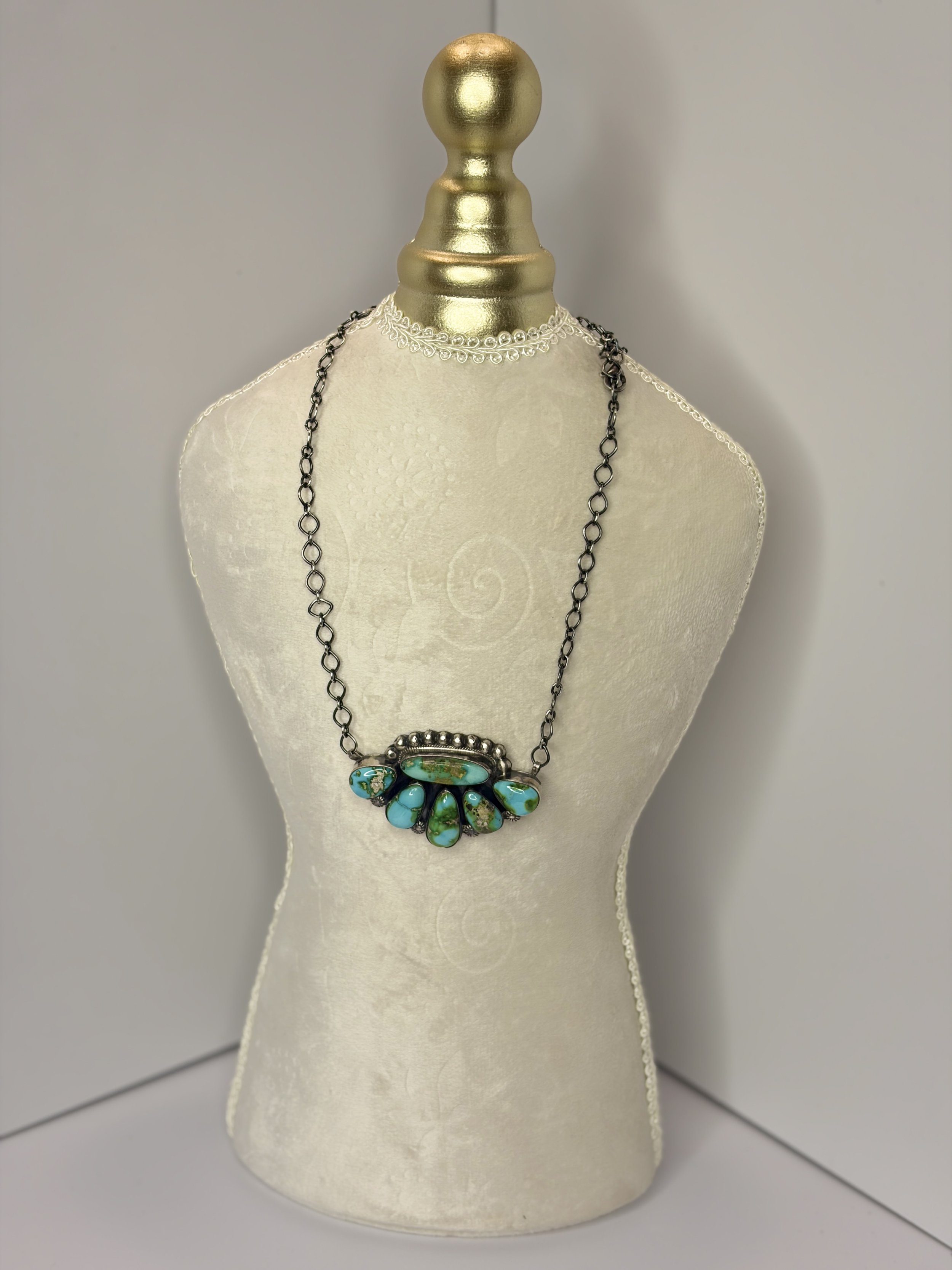 Sonoran Gold Cluster Necklace