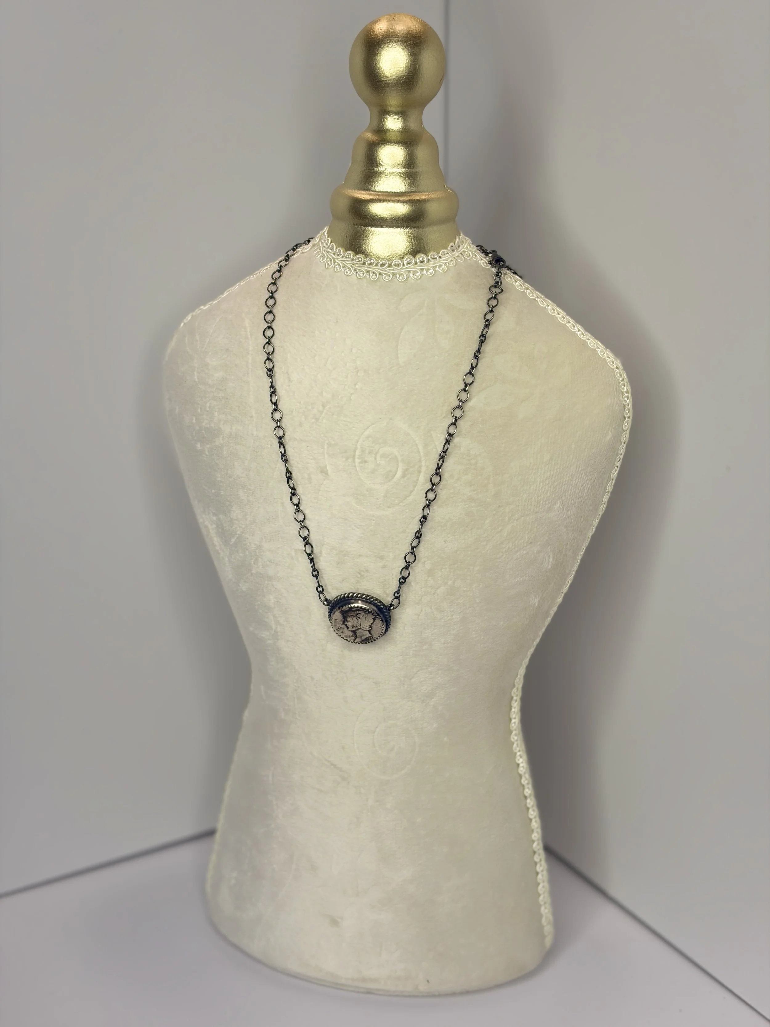 1930 Coin Pendant Necklace
