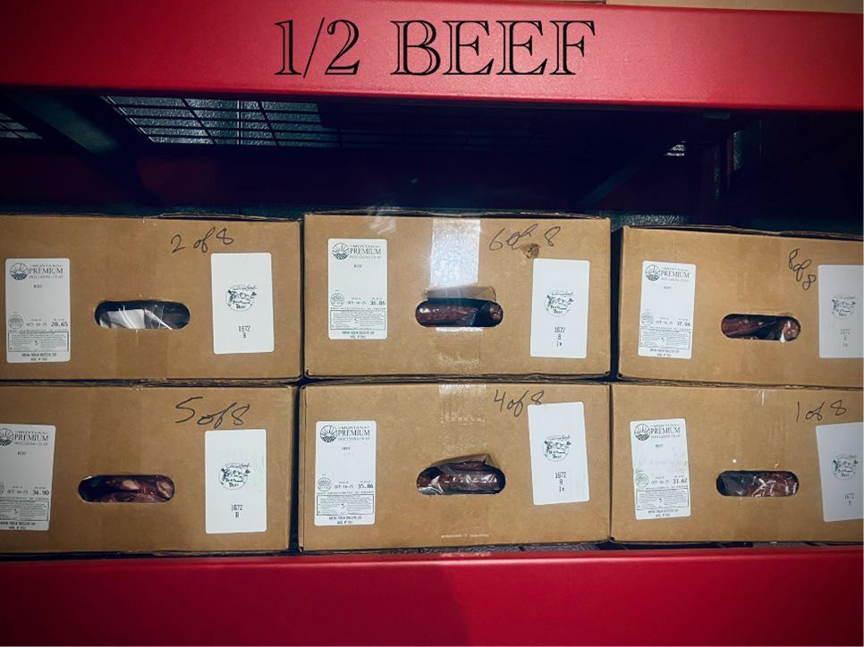 Half Beef Custom Order