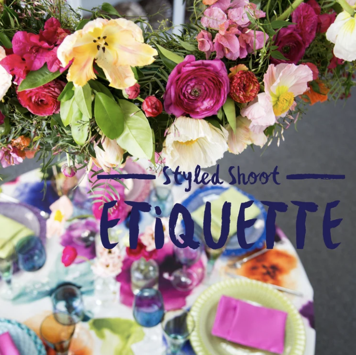 Styled Shoot Etiquette