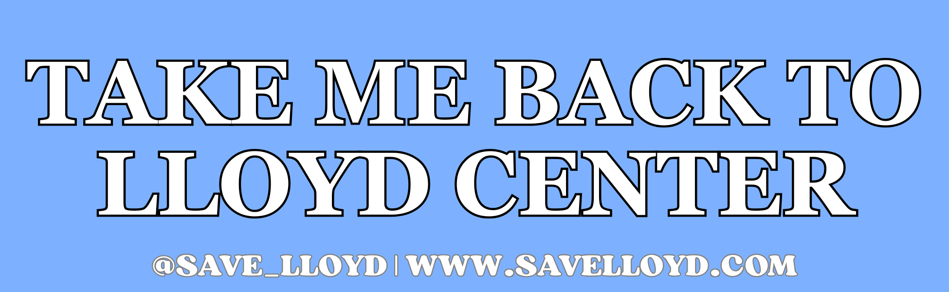 Take Me Back to Lloyd - Small Bumper.png